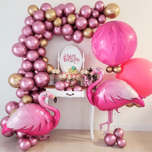 Набор шаров “Розовый фламинго”