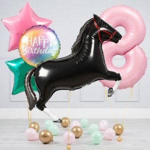 Набор из шаров “Лошадь для девочки”