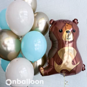 Набор шаров с медведем