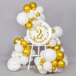 Фотозона из шаров на 2 года