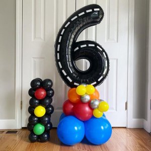 Набор шаров на день рождения мальчика “Светофор”