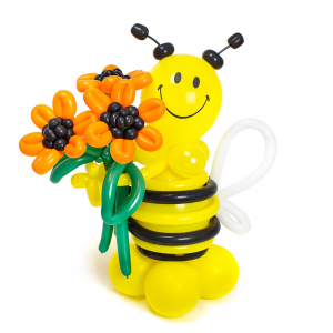 Фигура из воздушных шаров “Добрая пчела”