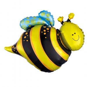 Шар мини-фигура (36 см.), Веселая пчела, 1 шт.