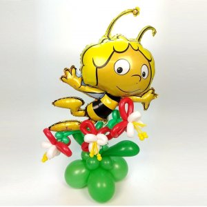 Композиция из шаров “Пчелка Майя”