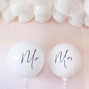 Воздушные шары “Свадебные”