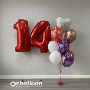 Шары на 14 лет "Пора получать паспорт!"