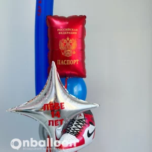 Шары на 14 лет с паспортом