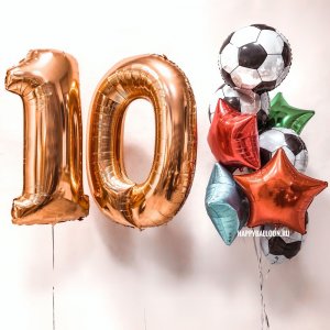 Воздушные шарики на День Рождения 10 лет