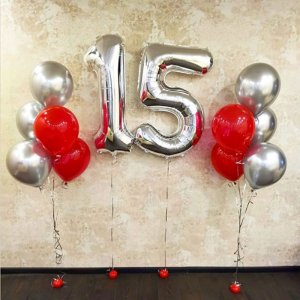 Шары на 15 лет “Важная дата”