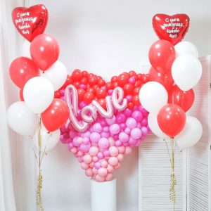 Набор праздничных шаров “Любовь”