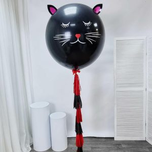 Шар гигант “Черный кот”