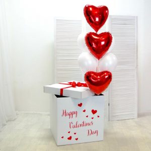 Коробка с шарами “С любовью”