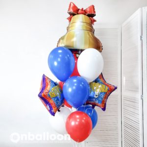 Букет из шаров "Звездный выпускной"