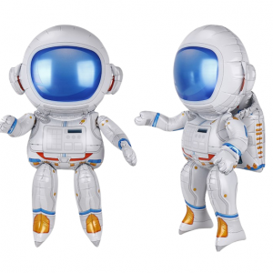 Шар (76 см) Фигура 3D, Космонавт, 1 шт.
