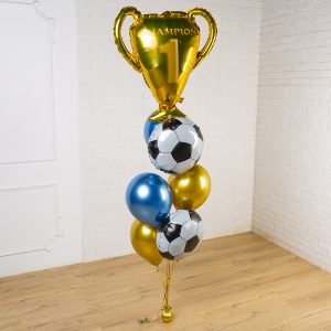Фонтан из шаров “Кубок чемпиона”