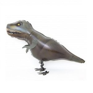 Шар (39”/99 см) Ходячая Фигура, Динозавр Тираннозавр, 1 шт.