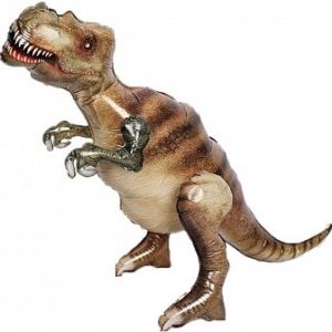 Шар 3D (51”/130 см) Фигура, Динозавр Тираннозавр, 1 шт.