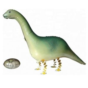 Шар (70 см) Ходячая Фигура, Динозавр с яйцом, 1 шт.