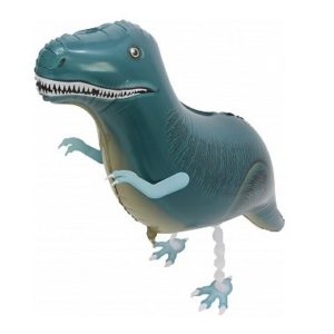 Шар (39”/99 см) Ходячая Фигура, Динозавр Кархародонтозавр, 1 шт.