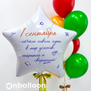 Набор из шаров "День знаний!"