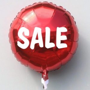 Фольгированный шар “Распродажа”