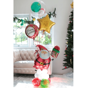 Композиция из шаров “С Дедом Морозом”