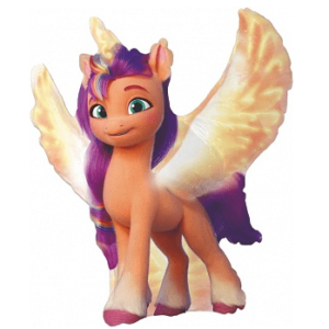 Шар (12”/30 см) Мини-фигура, My Little Pony, Лошадка Санни, 1 шт.