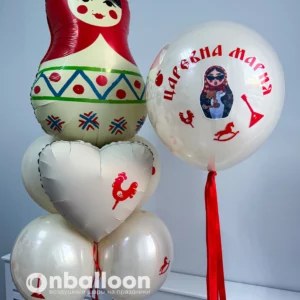 Набор шаров "Матрешка"