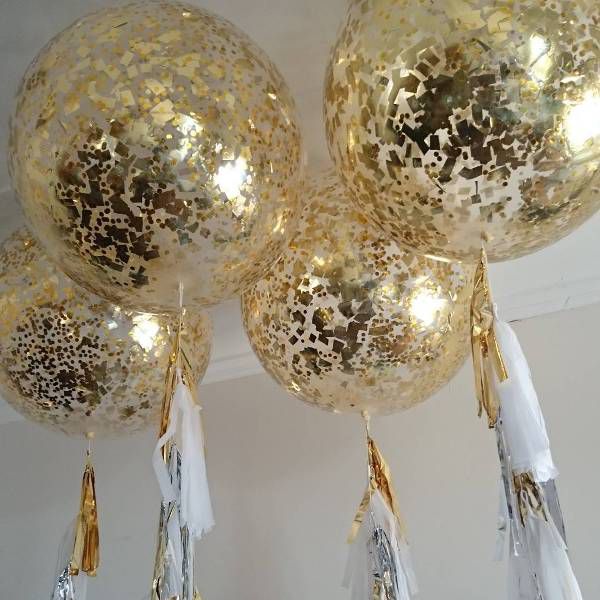 Большие воздушные шары для оформления свадьбы